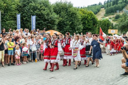 Korowód 56.Tygodnia Kultury Beskidzkie